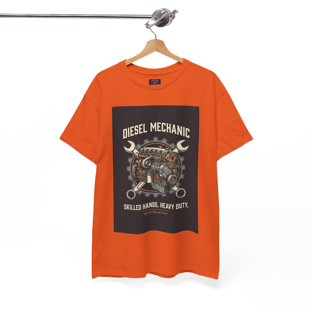 Skilled Hands, Heavy Duty Diesel Mechanic T-Shirt