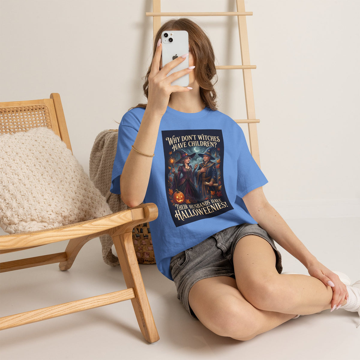 Halloweenies Witch Joke T-Shirt | Cheeky Halloween Humor