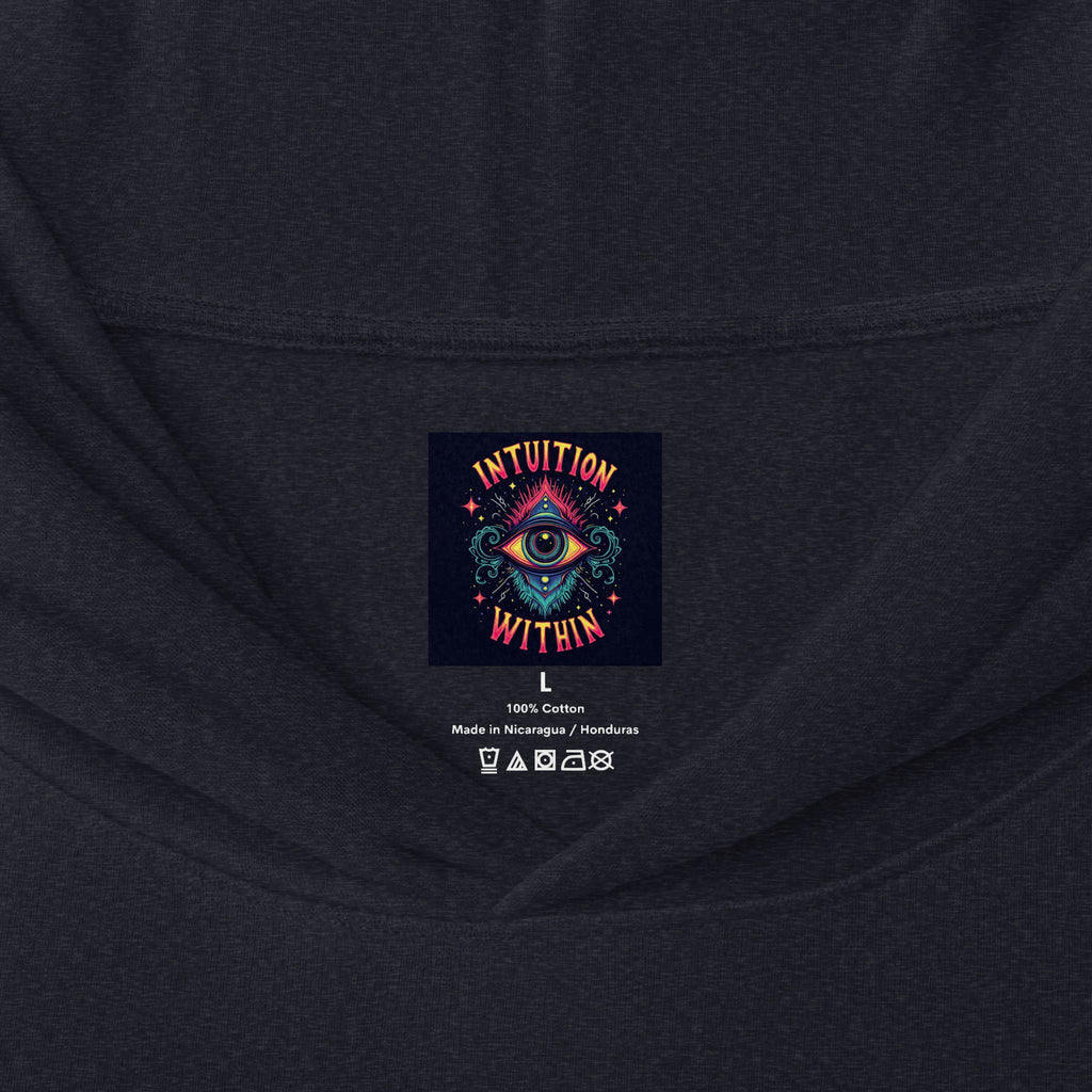 Cosmic Inspiration Hooded Long Sleeve Tee | Intuition Within Signature Series