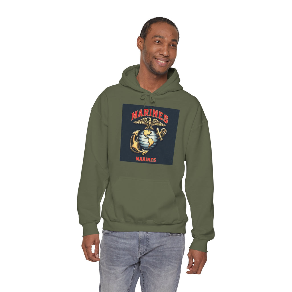 U.S. Marines Tribute Hoodie | Intuition Within