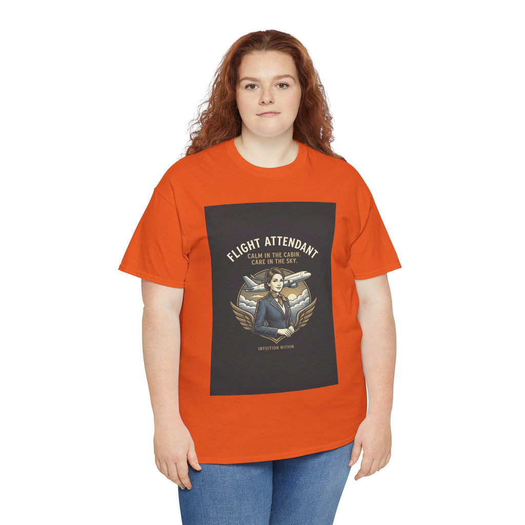 Flight Attendant T-Shirt | Calm in the Cabin