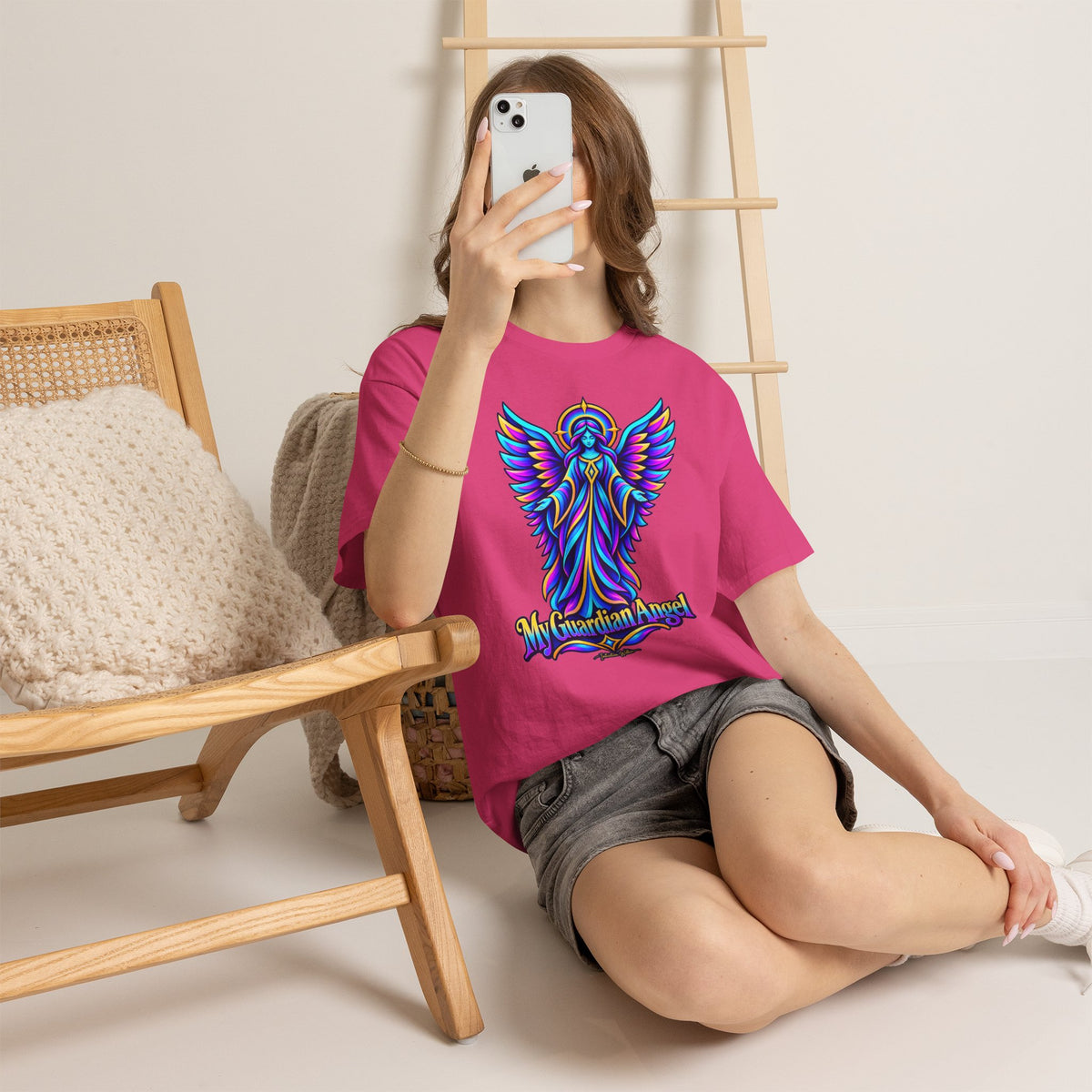 My Guardian Angel T-Shirt | Faith & Connection
