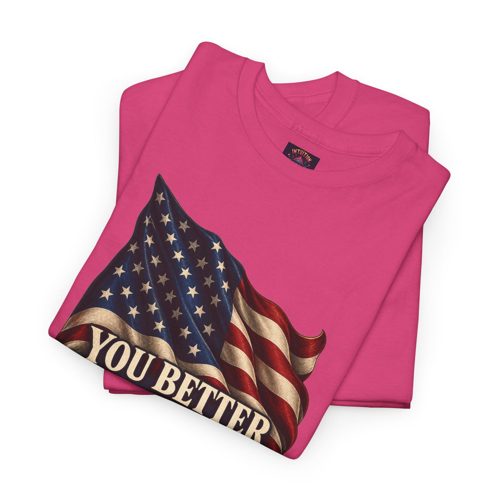 You Better Recognize American Flag T-Shirt | Patriotic Pride