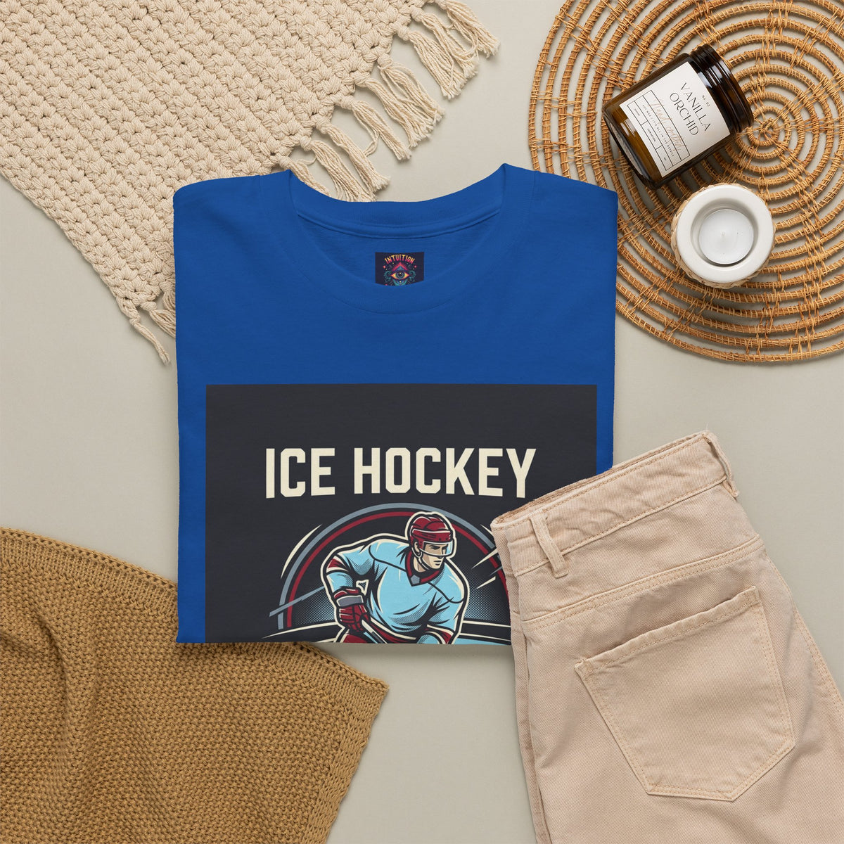 Cold Ice, All Heart Ice Hockey T-Shirt