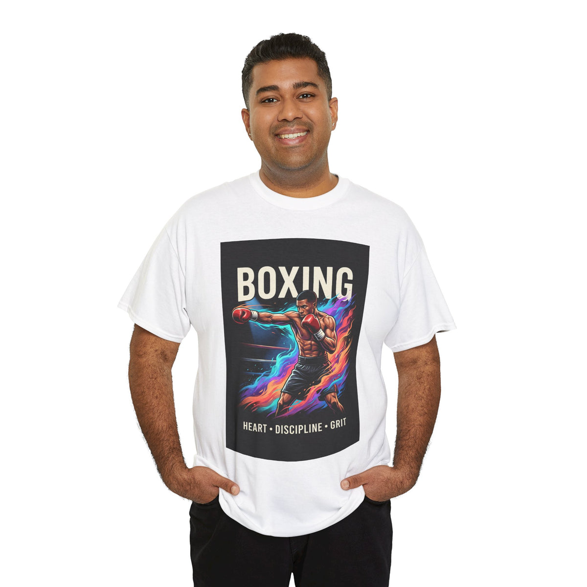Heart, Discipline & Grit Boxing T-Shirt