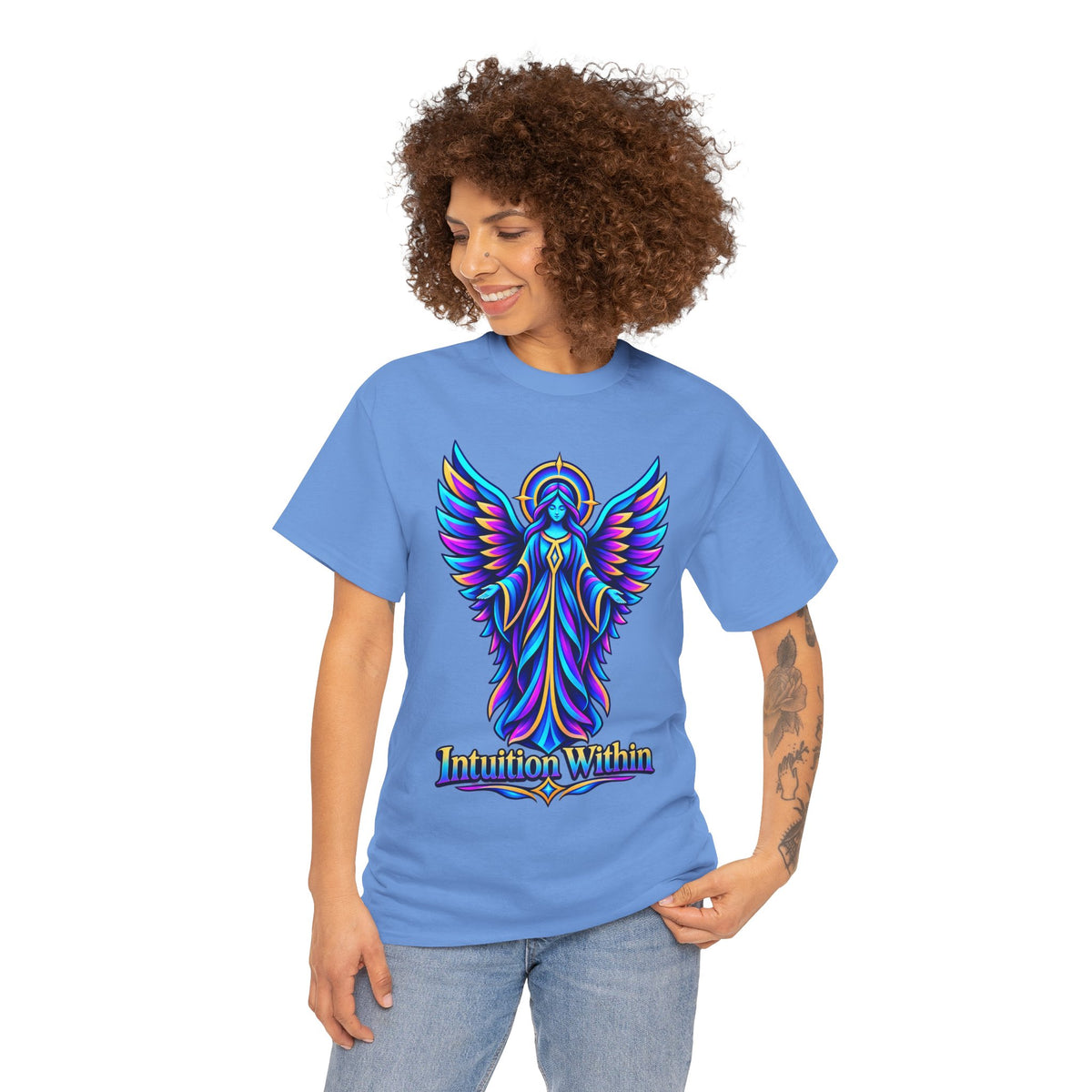 Intuition Within Angel Wings T-Shirt | Trust Your Inner Voice