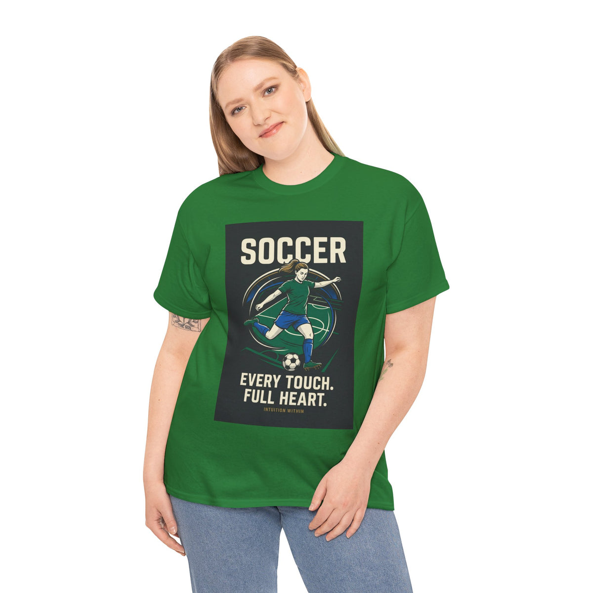 Every Touch, Full Heart Soccer T-Shirt