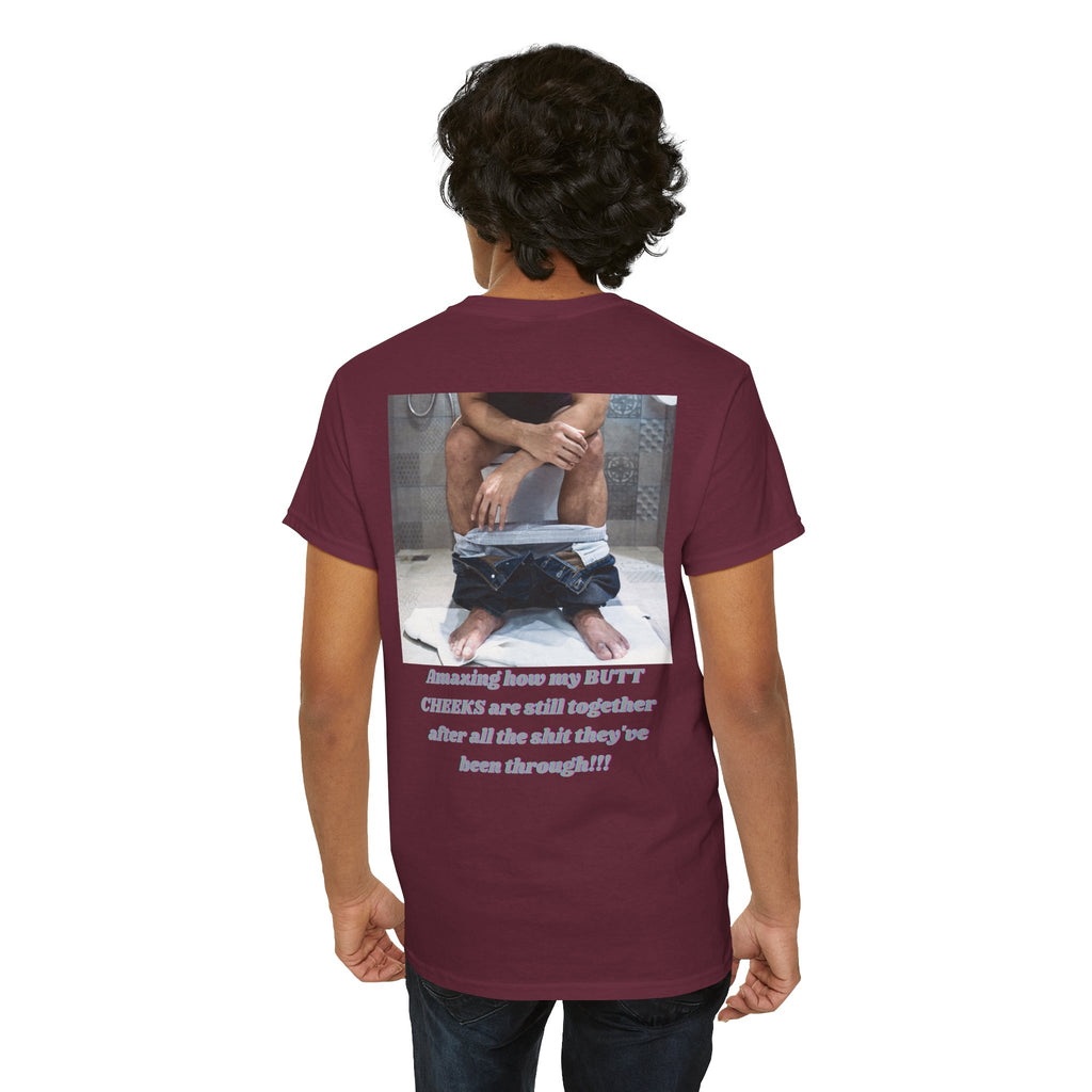 Still Together Bathroom Humor Tee – Back Print | Intuition Within