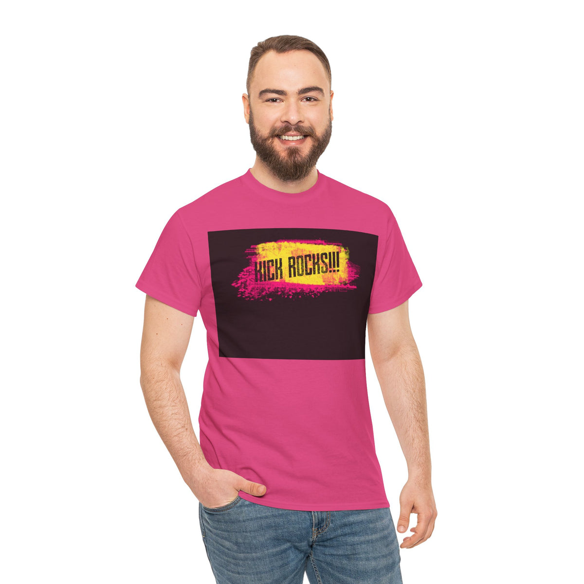 Kick Rocks Graphic Tee – Front Print | Intuition Within