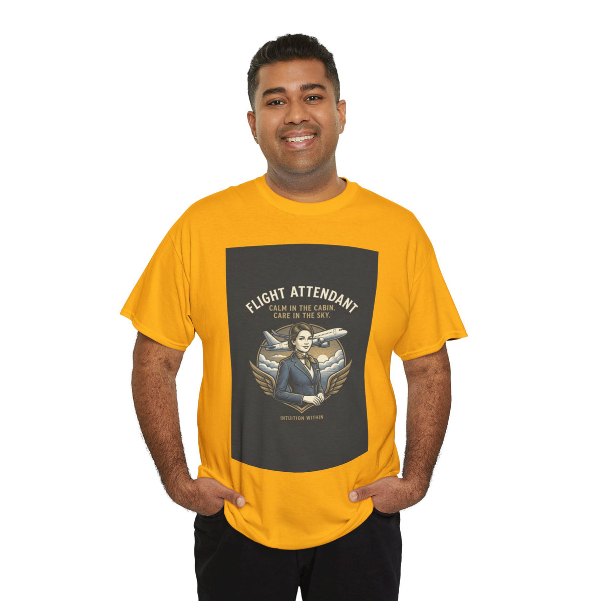 Flight Attendant T-Shirt | Calm in the Cabin
