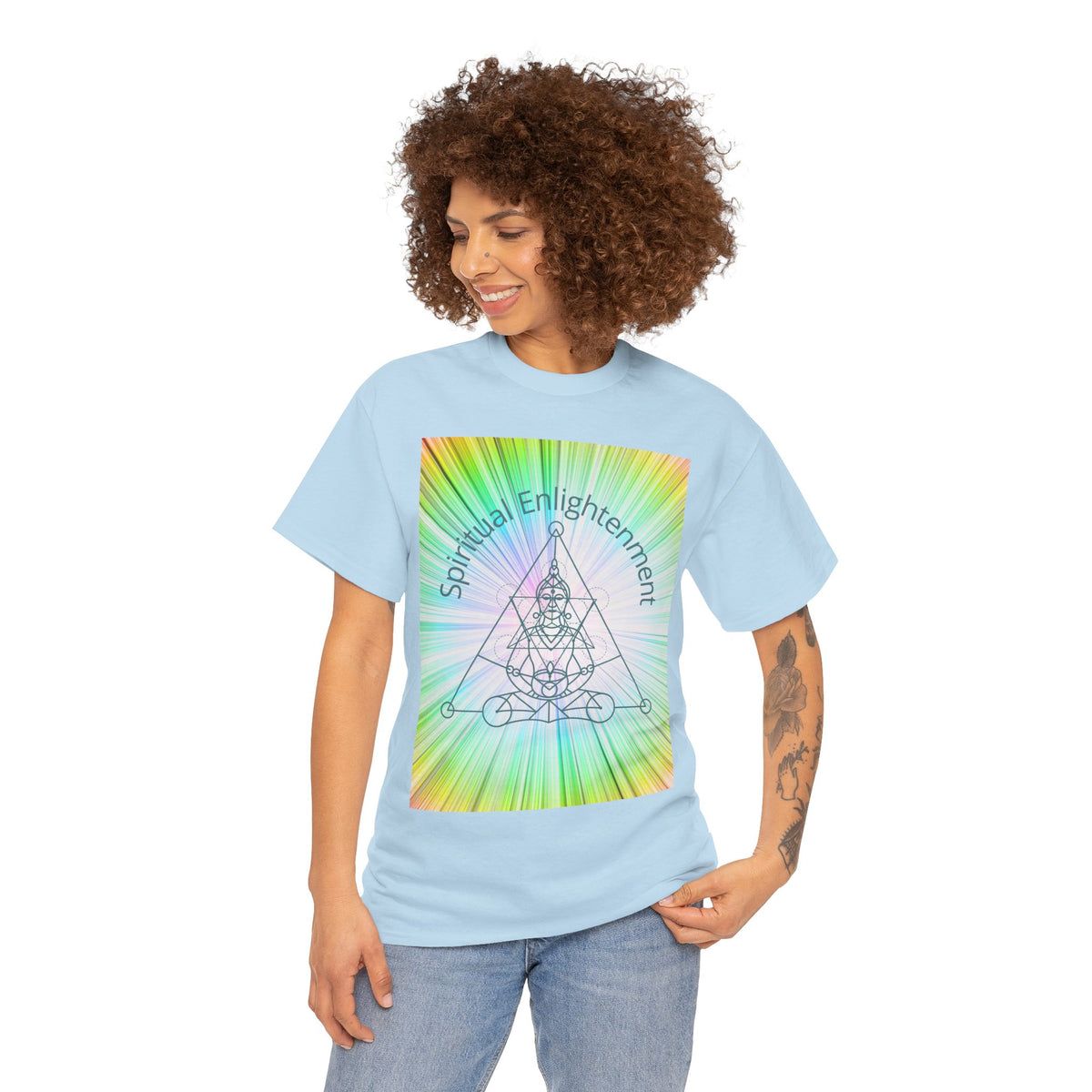 Spiritual Enlightenment Sacred Geometry T-Shirt