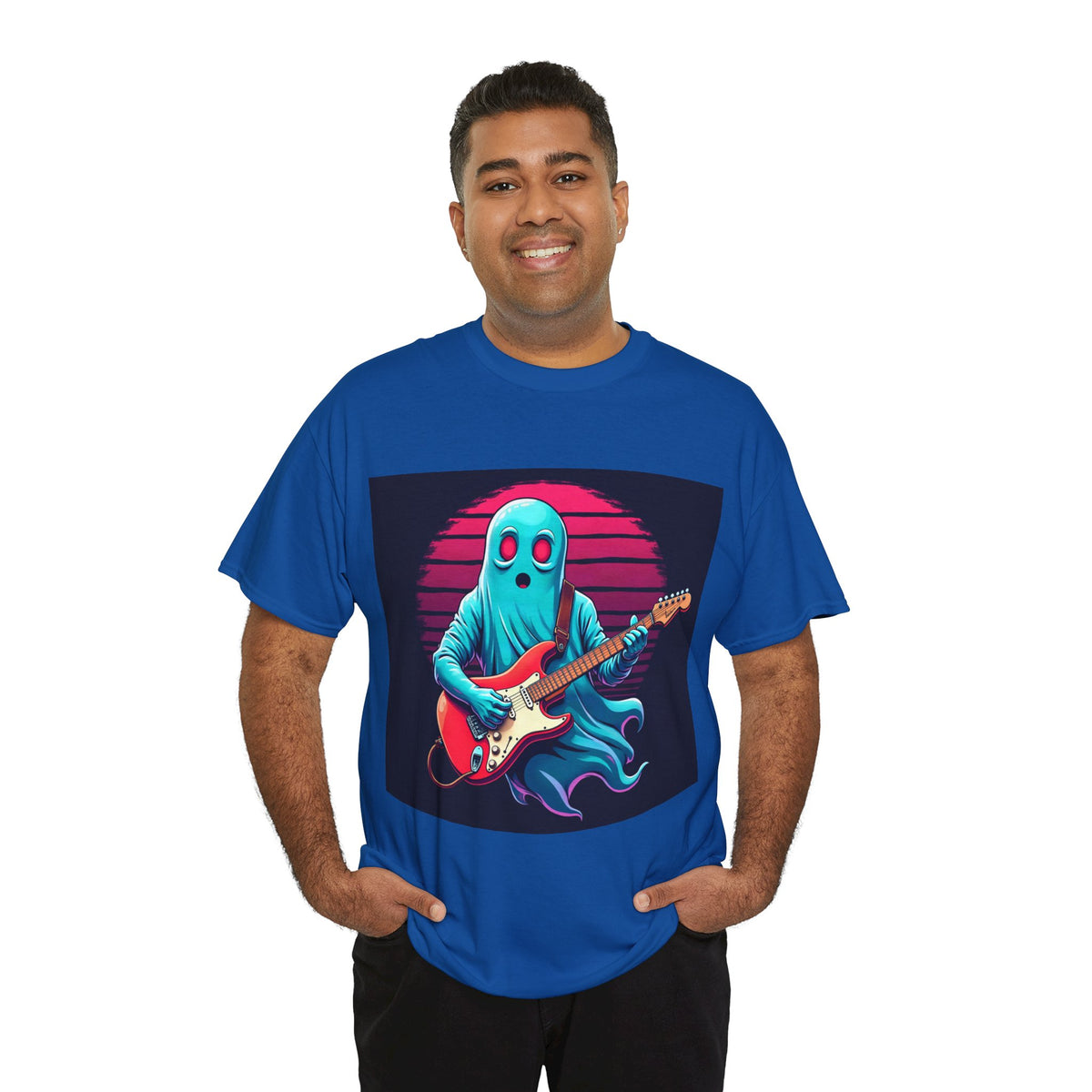 Ghost Guitarist Graphic Tee