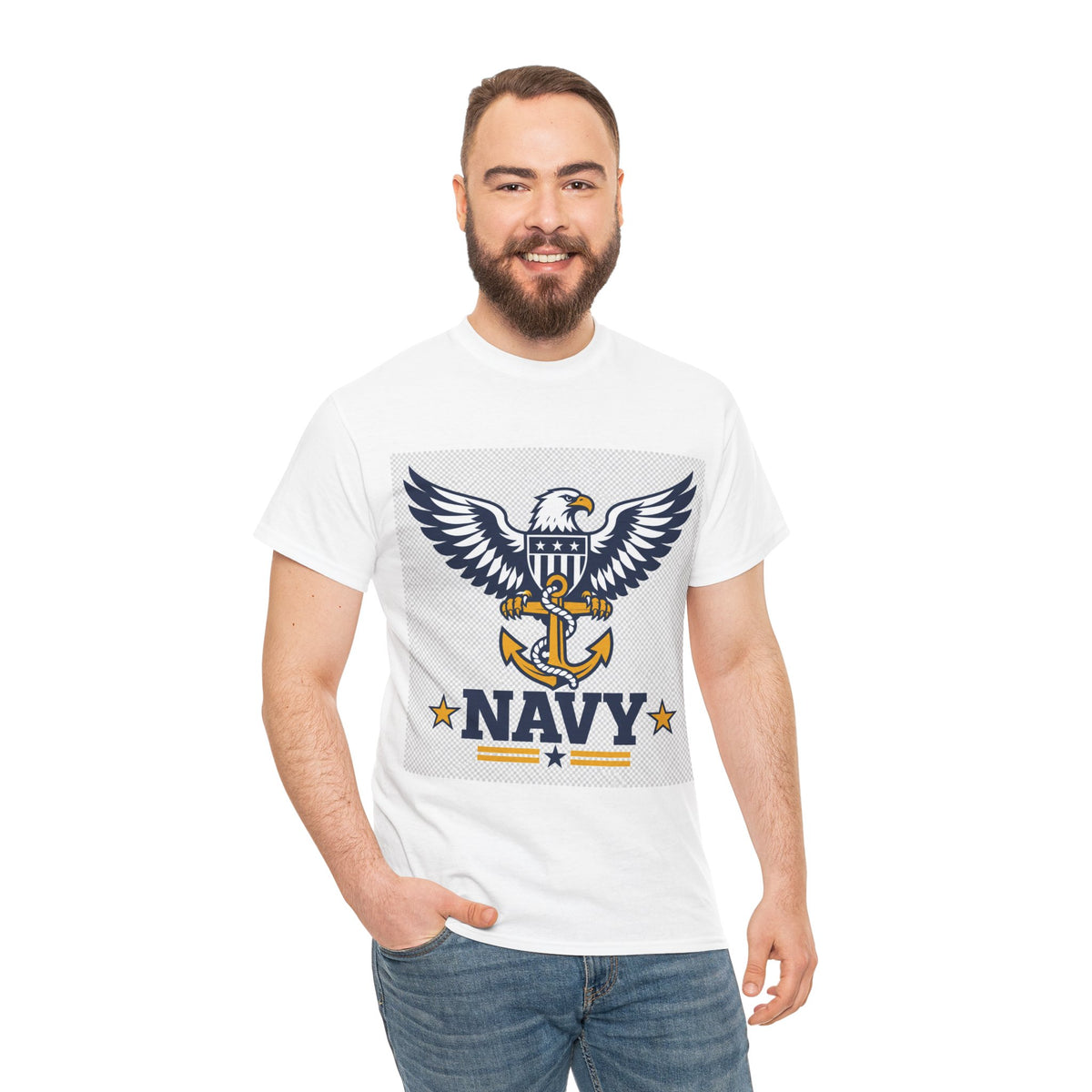 Navy Eagle Heritage T-Shirt