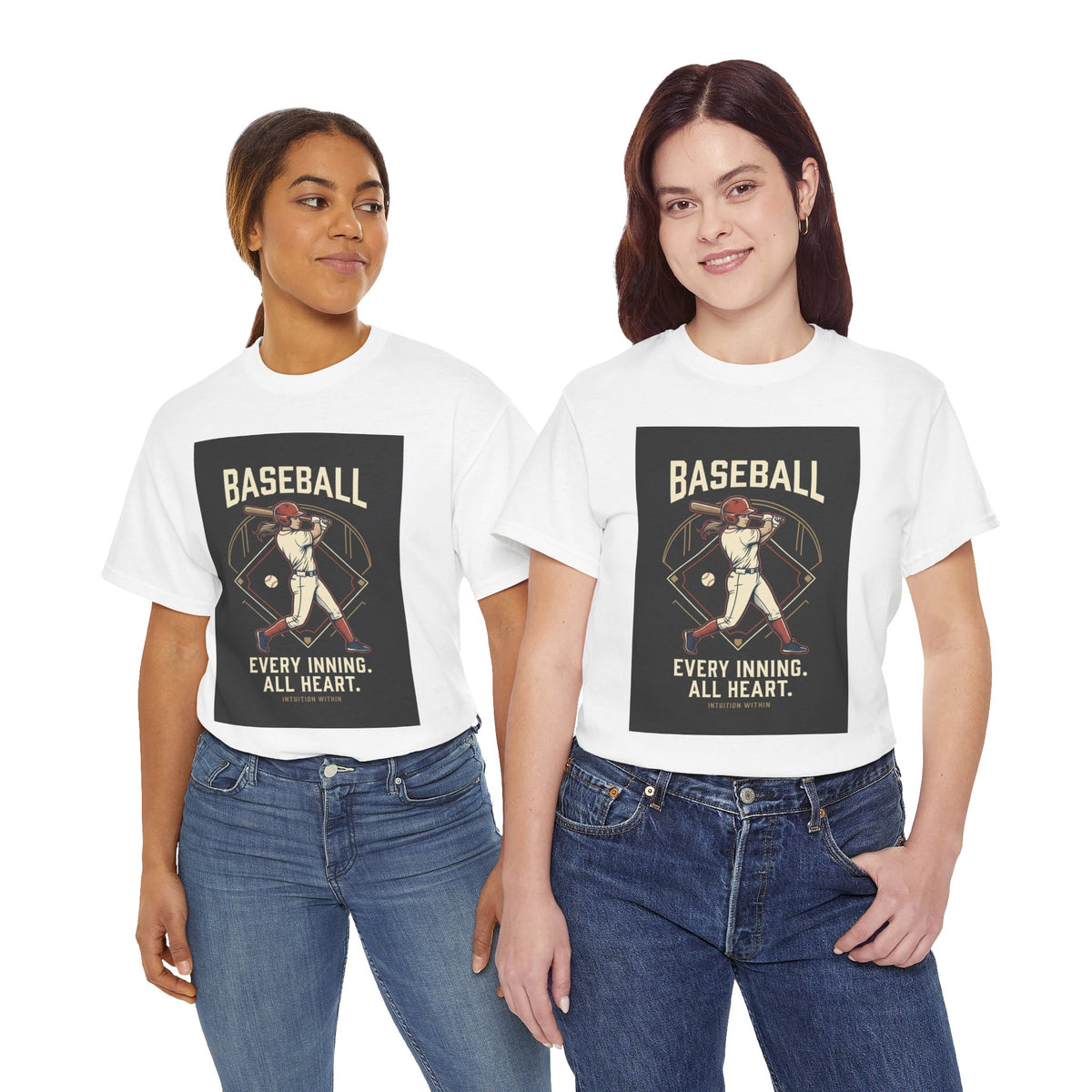 Every Inning, All Heart Baseball T-Shirt