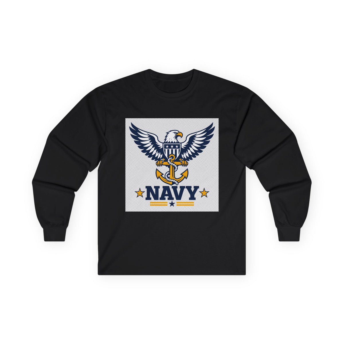 Navy Tribute Long Sleeve Tee