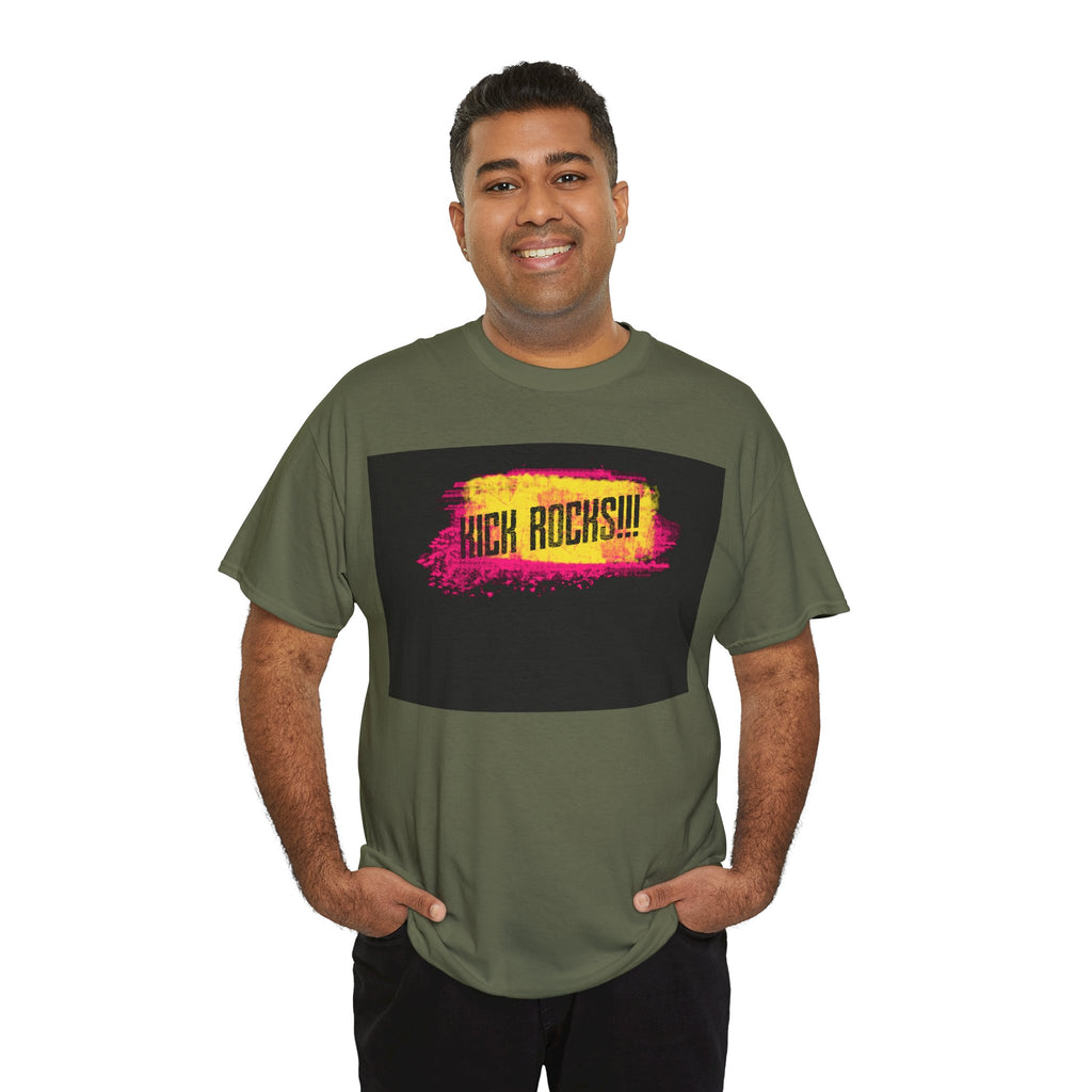 Kick Rocks Graphic Tee – Front Print | Intuition Within
