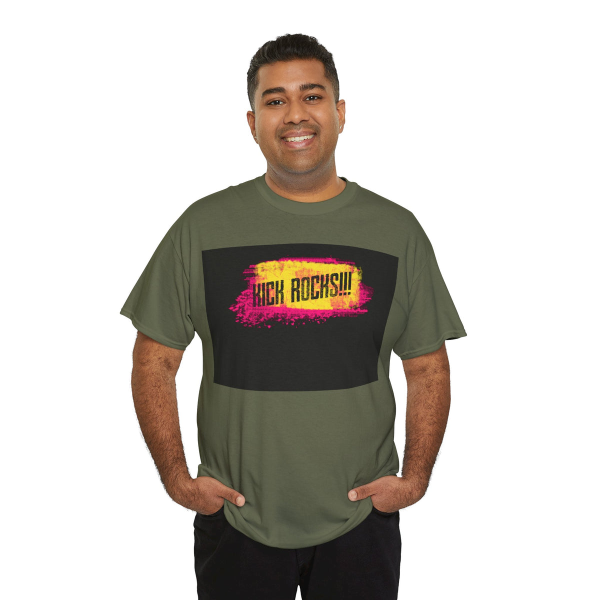 Kick Rocks Graphic Tee – Front Print | Intuition Within