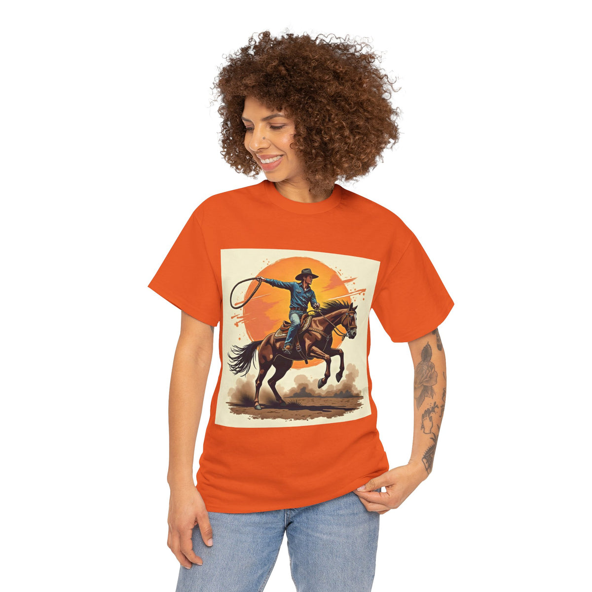 Rodeo Rider Western Tribute Tee
