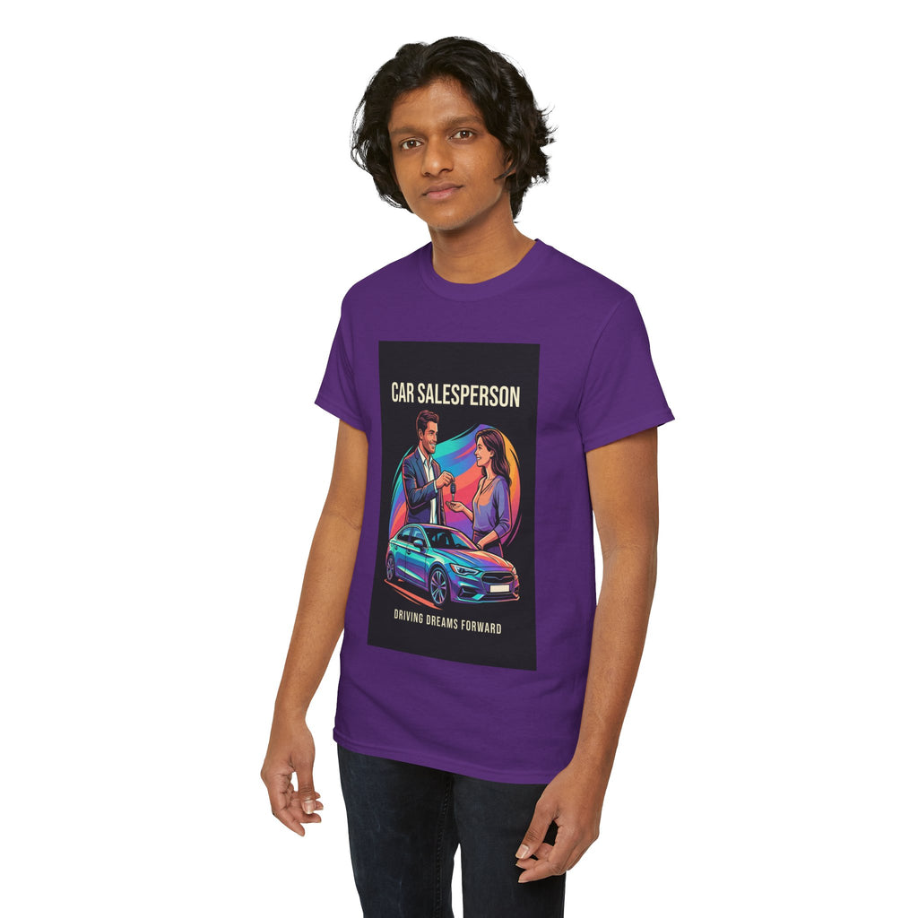 Driving Dreams Forward Car Salesperson T-Shirt