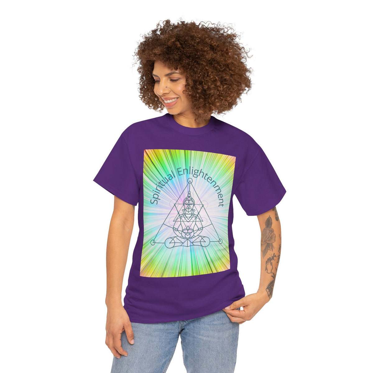 Spiritual Enlightenment Sacred Geometry T-Shirt