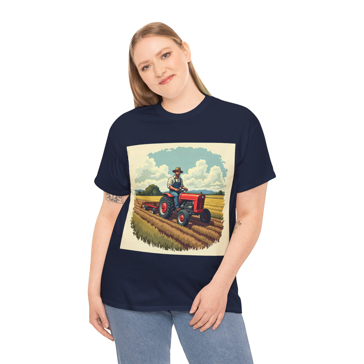 Farmer Vintage Tractor Tribute Tee