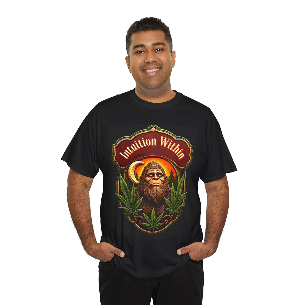 Bigfoot Crescent Moon Graphic Tee
