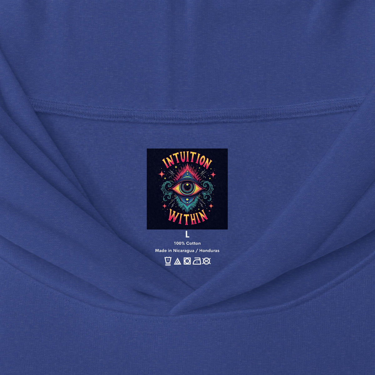 Tree Moon Hooded Long Sleeve Tee | Intuition Within Signature Series
