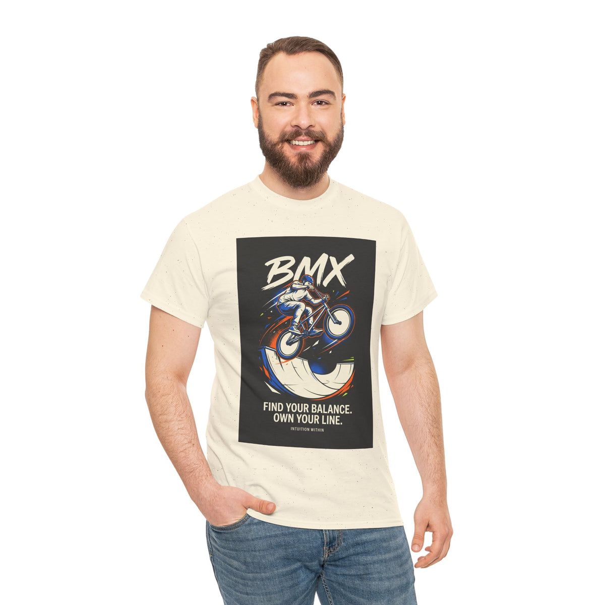 Find Your Balance, Own Your Line BMX T-Shirt