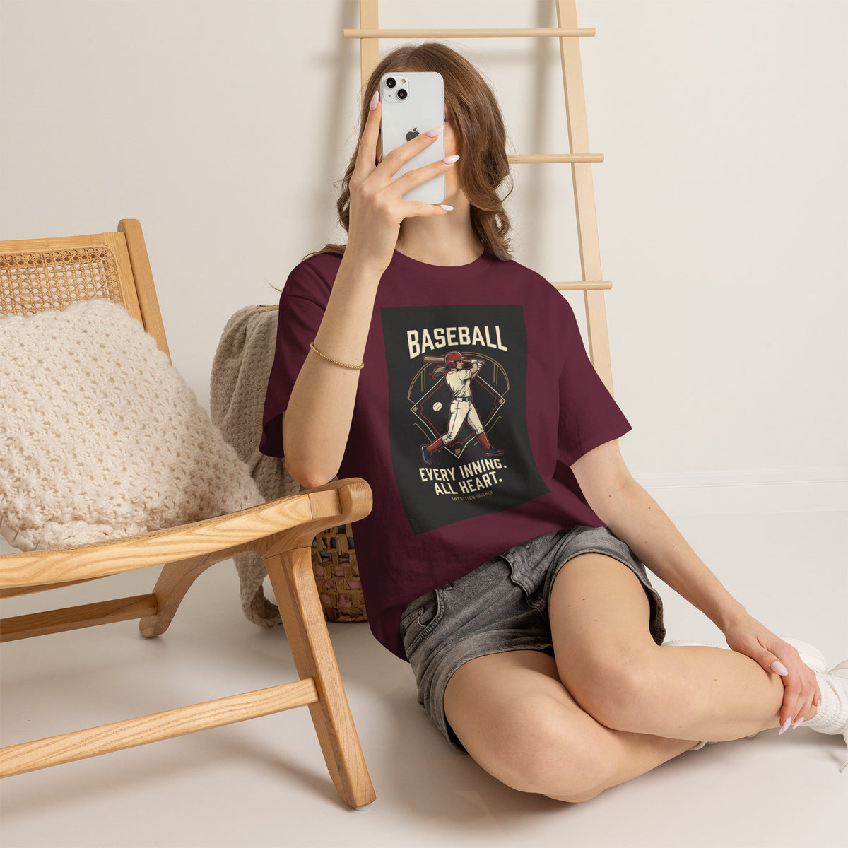 Every Inning, All Heart Baseball T-Shirt
