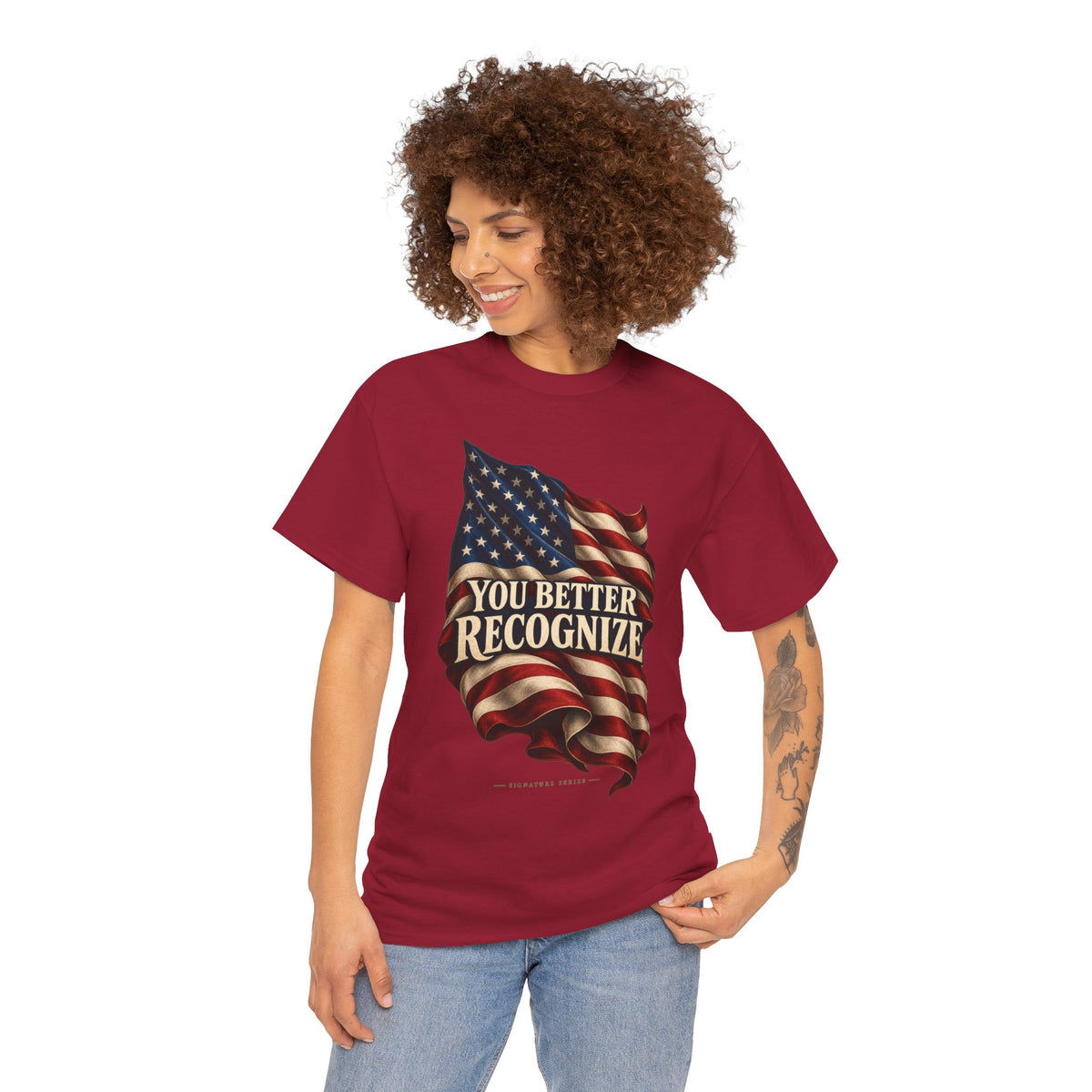 You Better Recognize American Flag T-Shirt | Patriotic Pride