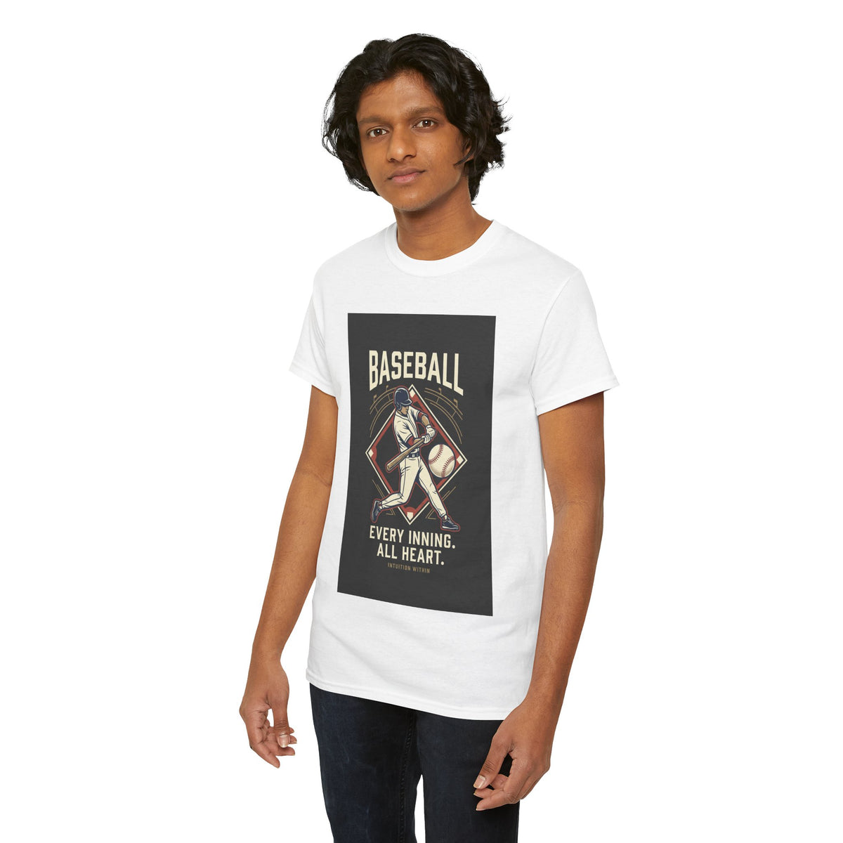 Every Inning, All Heart Baseball T-Shirt