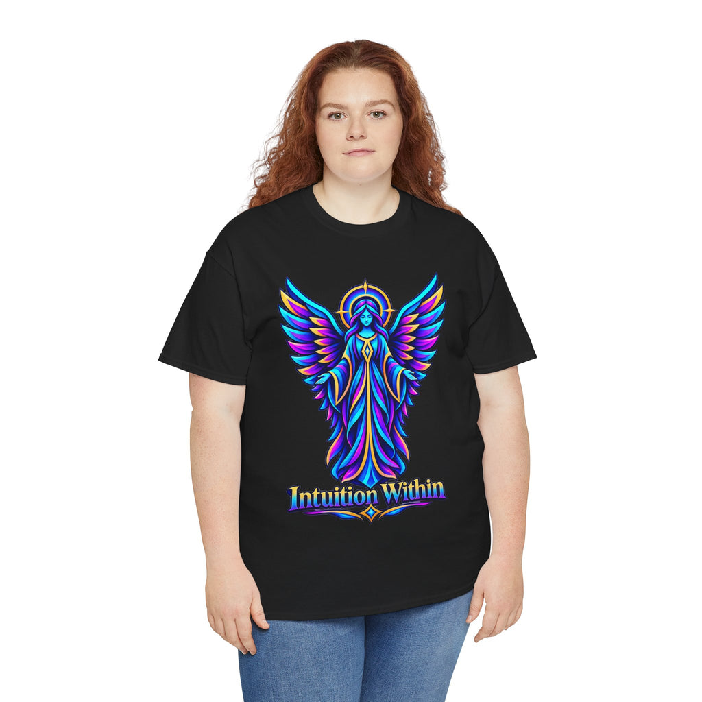 Intuition Within Angel Wings T-Shirt | Trust Your Inner Voice