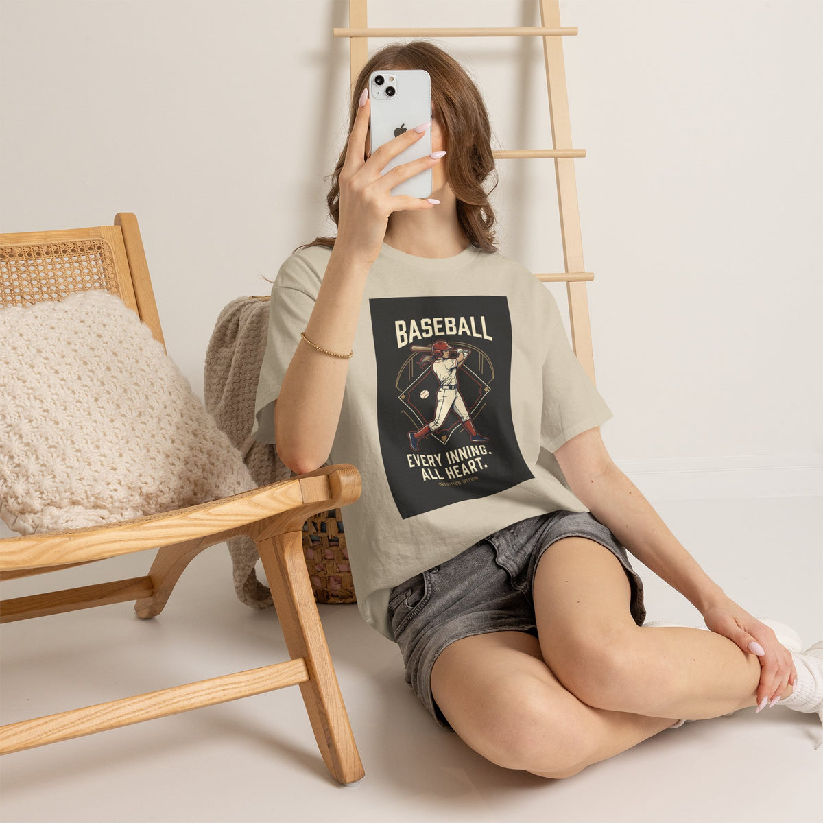Every Inning, All Heart Baseball T-Shirt