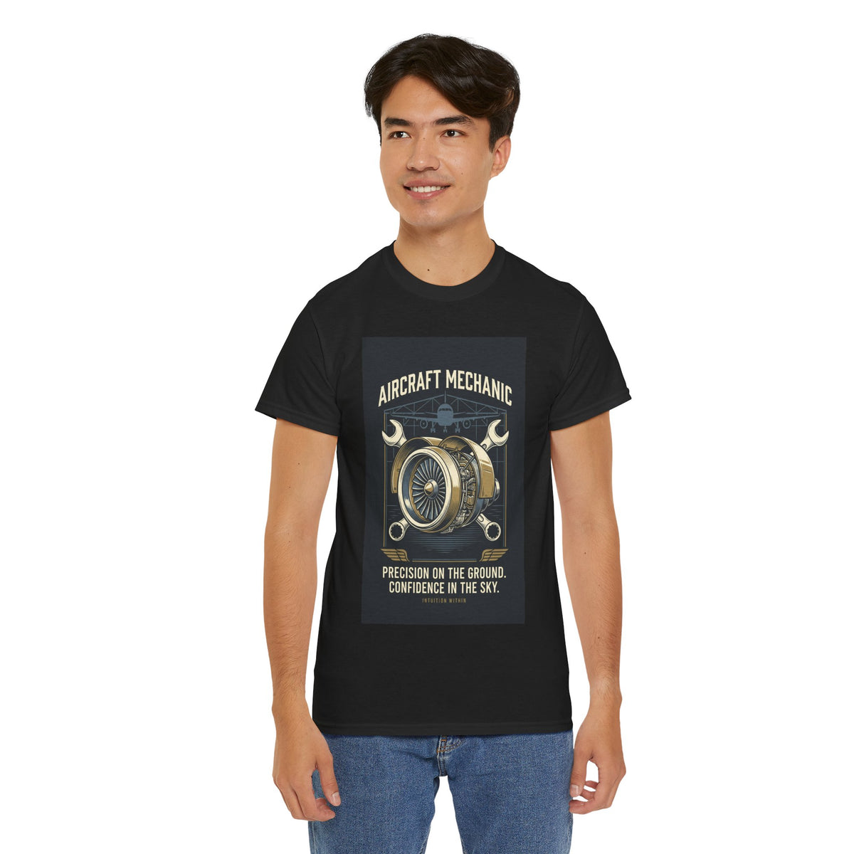 Aircraft Mechanic T-Shirt | Precision & Dedication