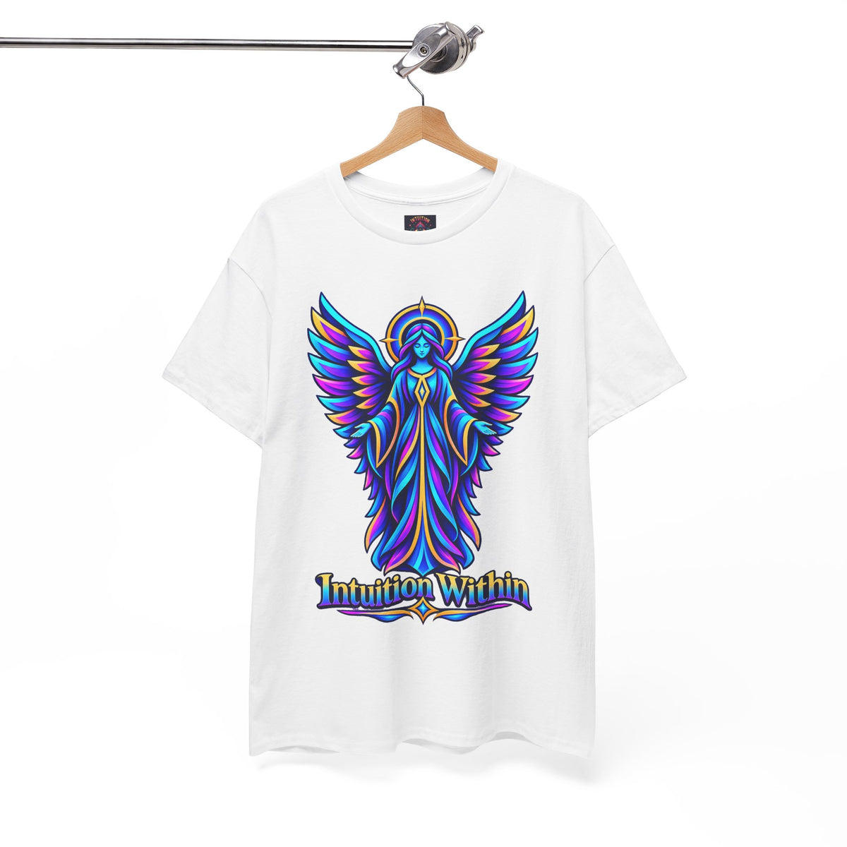 Intuition Within Angel Wings T-Shirt | Trust Your Inner Voice