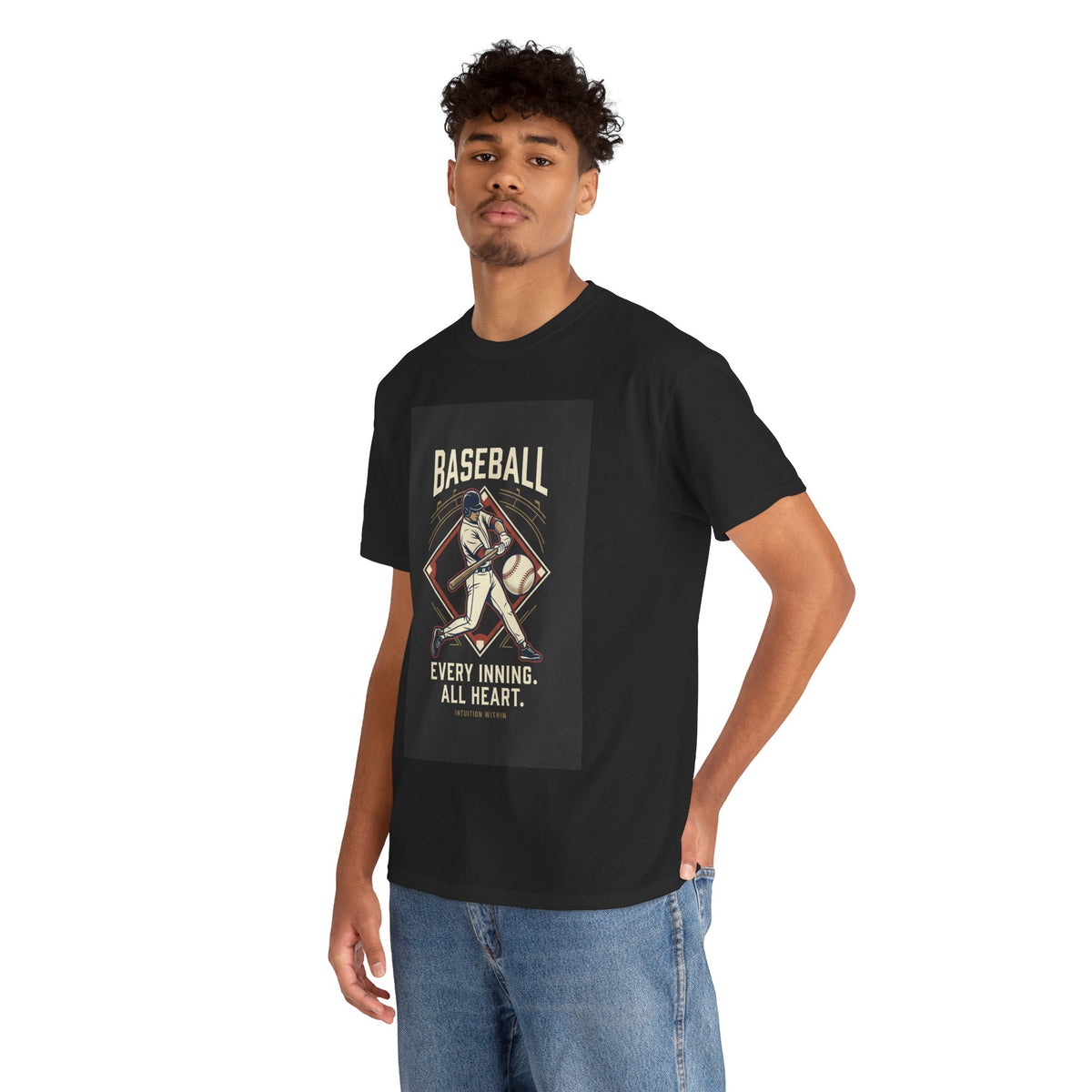 Every Inning, All Heart Baseball T-Shirt