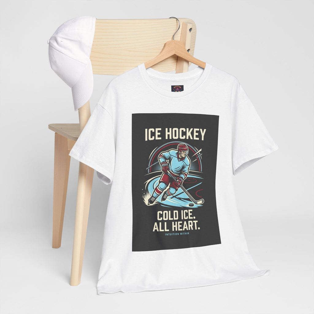 Cold Ice, All Heart Ice Hockey T-Shirt