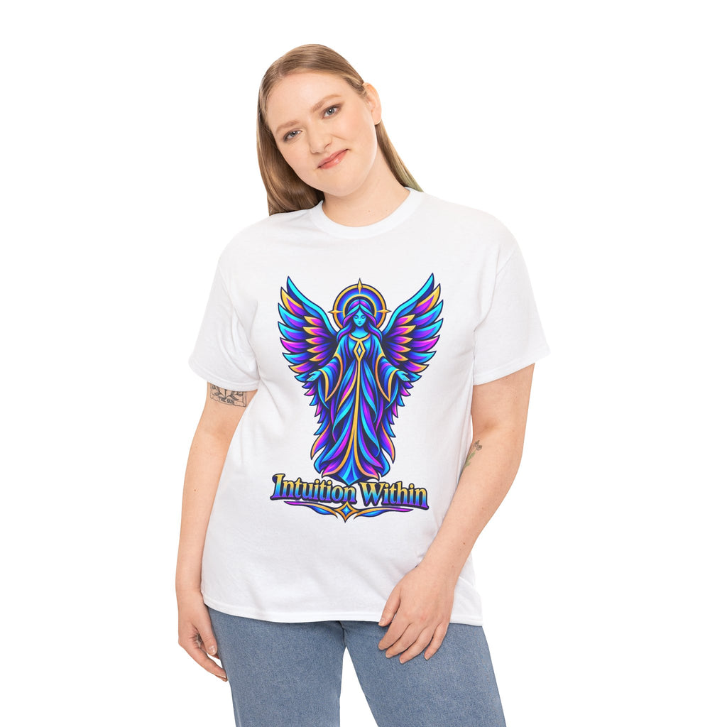 Intuition Within Angel Wings T-Shirt | Trust Your Inner Voice