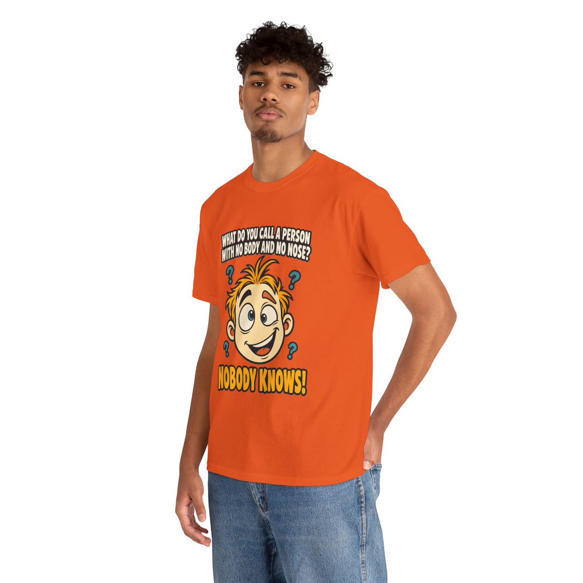 Nobody Knows! Funny Riddle T-Shirt