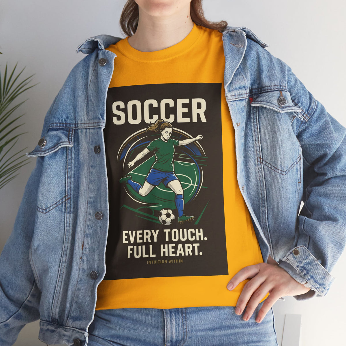 Every Touch, Full Heart Soccer T-Shirt