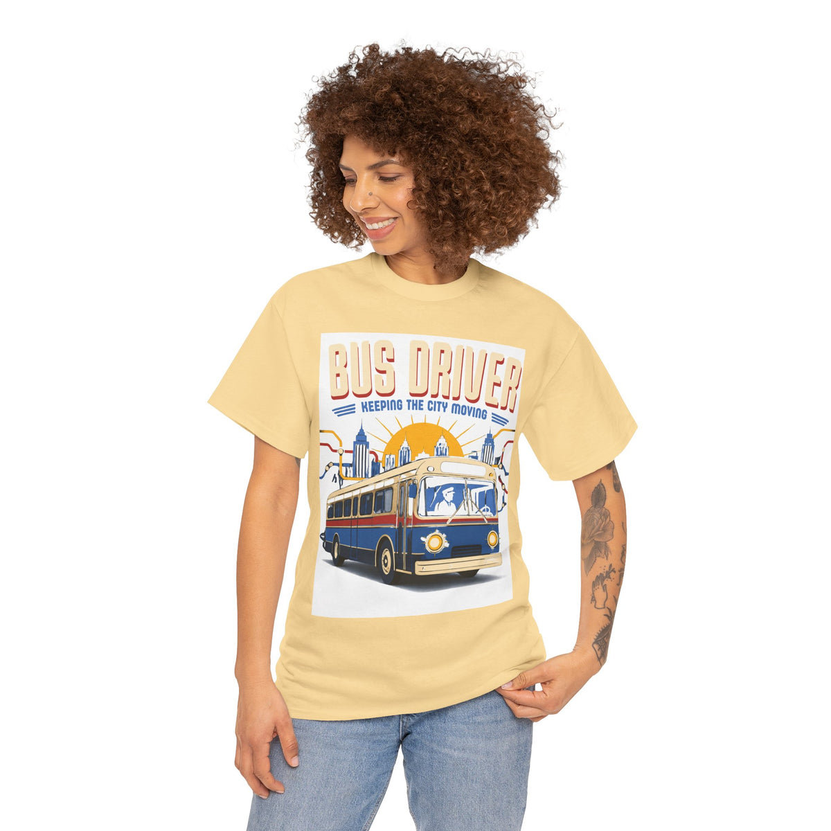 Bus Driver Retro Tribute Tee