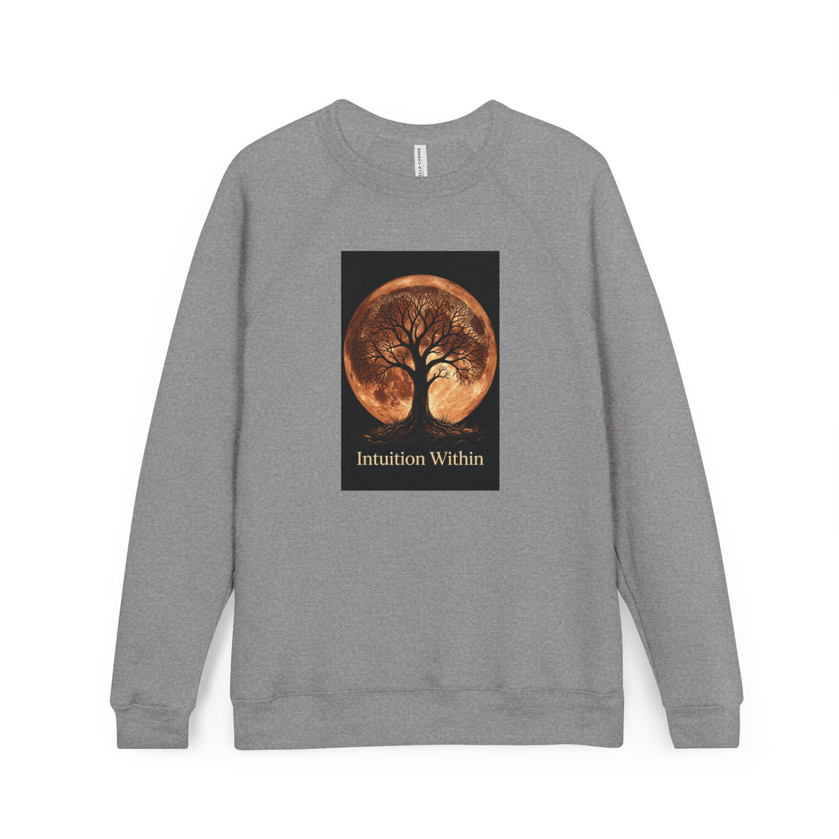Tree Moon Raglan Sweatshirt | Intuition Within Signature Series