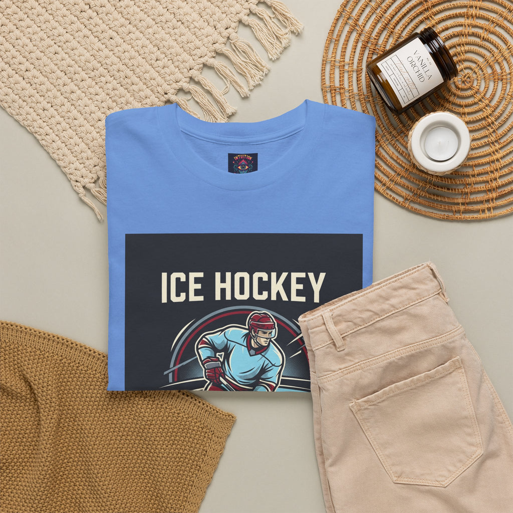 Cold Ice, All Heart Ice Hockey T-Shirt