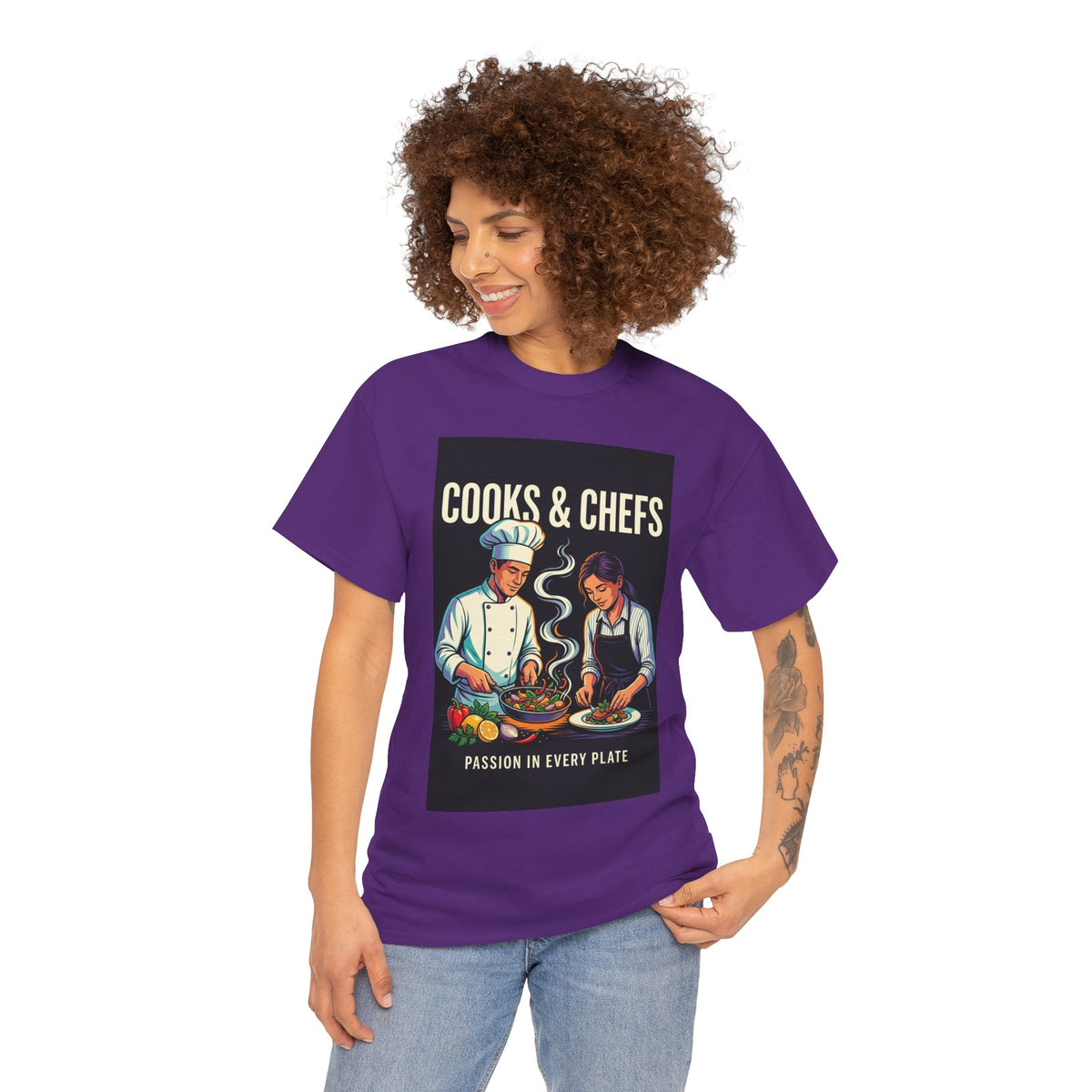 Passion in Every Plate Cooks & Chefs T-Shirt