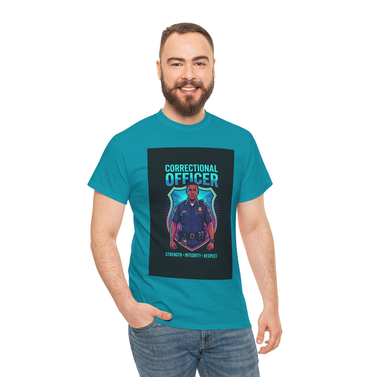 Correctional Officer T-Shirt | Strength, Integrity & Respect