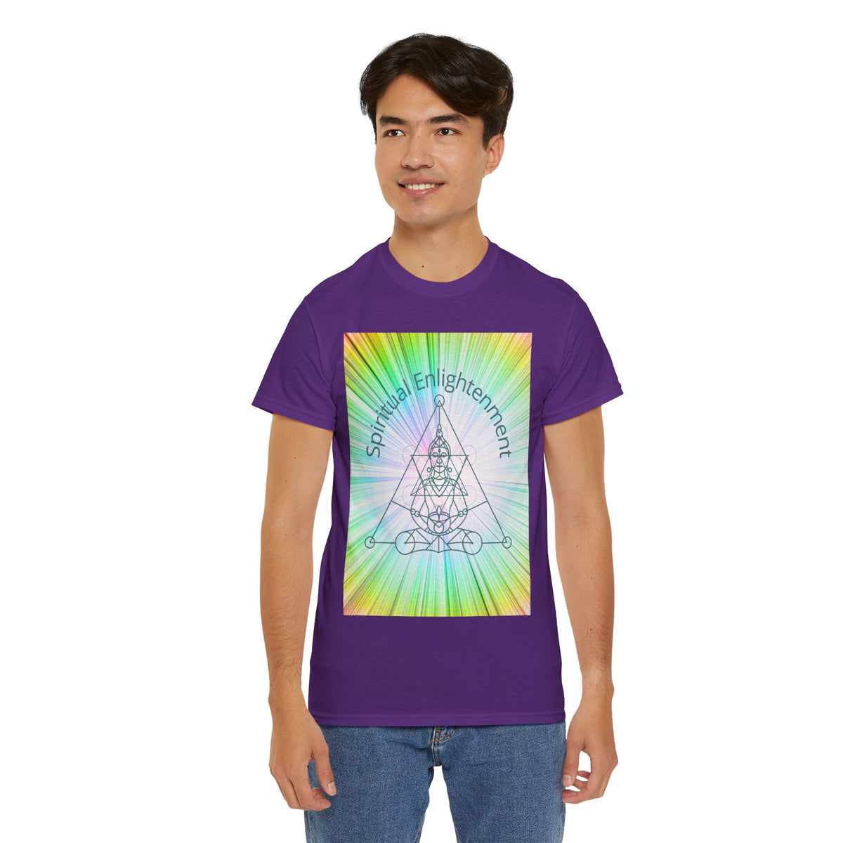 Spiritual Enlightenment Sacred Geometry T-Shirt