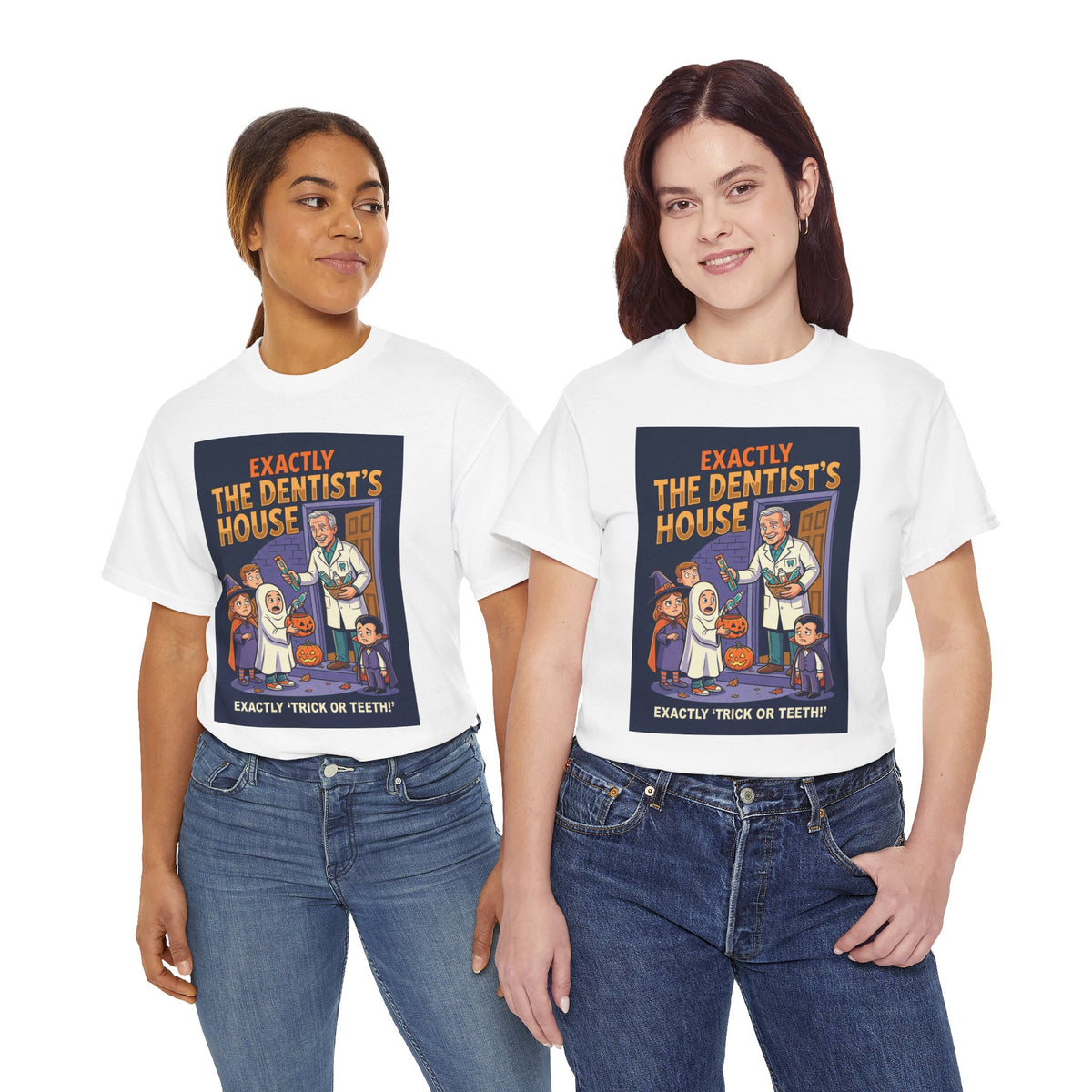 Trick or Teeth! Dentist Halloween T-Shirt | Dental Humor