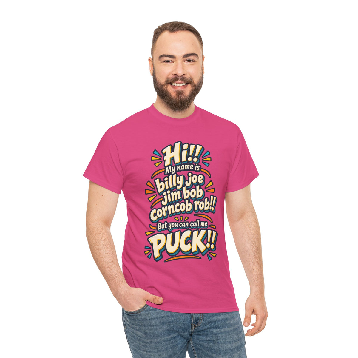 You Can Call Me Puck T-Shirt | Funny Nickname Humor