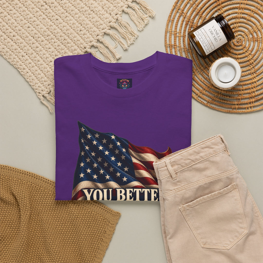You Better Recognize American Flag T-Shirt | Patriotic Pride
