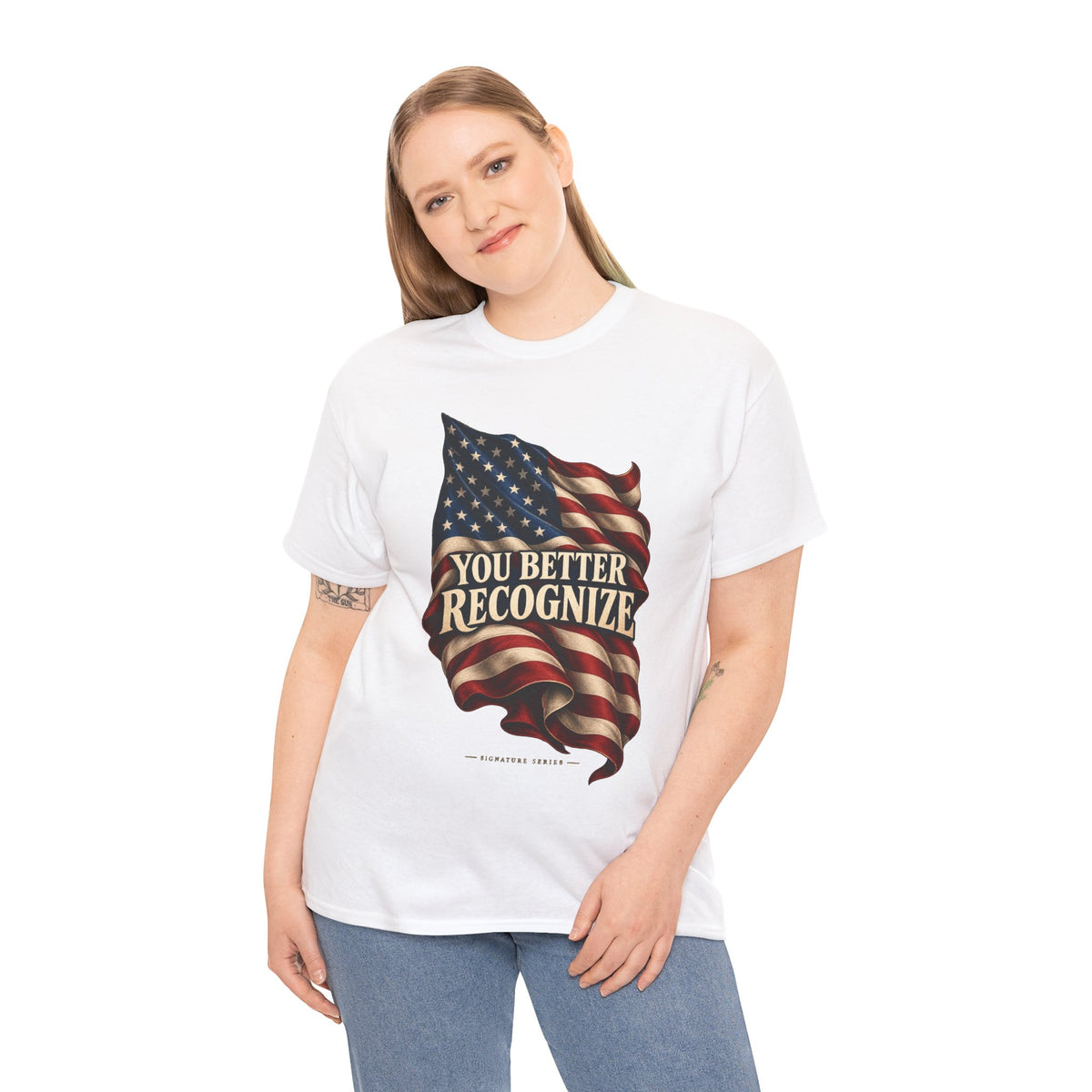 You Better Recognize American Flag T-Shirt | Patriotic Pride